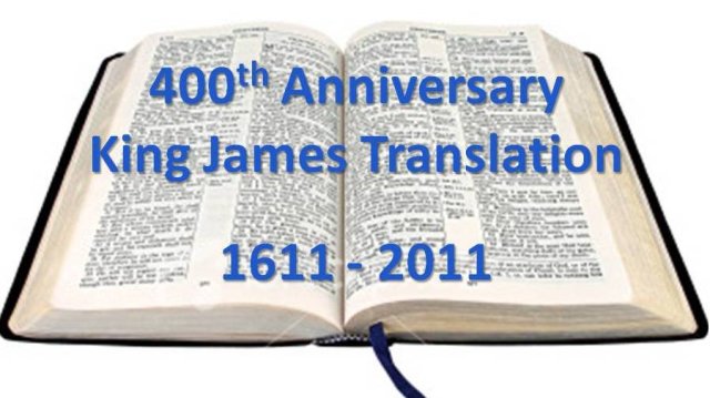 In 2011 the Authorised King James version celebrated its 400th anniversary